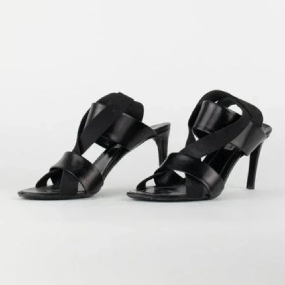 Balenciaga Chevreau Elastic Strappy Sandal - Picture 3 of 10